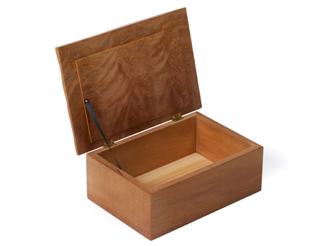 Lacewood Box by Sue Darlison